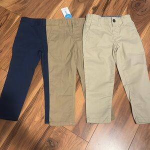 NWT Carters Toddler Boys Pants-adjustable waste size3T (send msg for color)